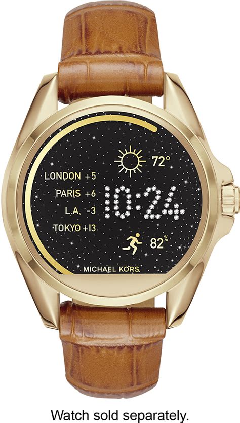 michael kors 22mm leather strap|Bradshaw Embossed.